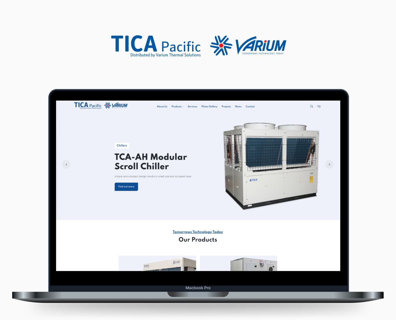 Tica Pacific - Template WordPress Website by Freelance Web Developer WebKingdom in Sutherland Shire