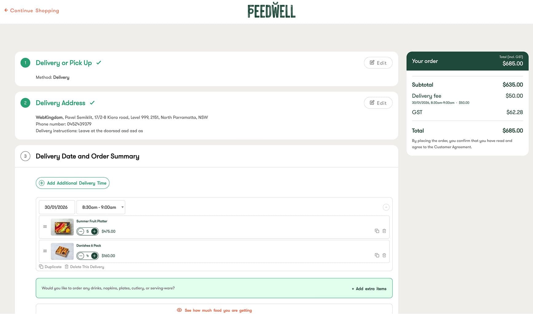 Custom eCommerce Solution based on WooCommerce and WordPress